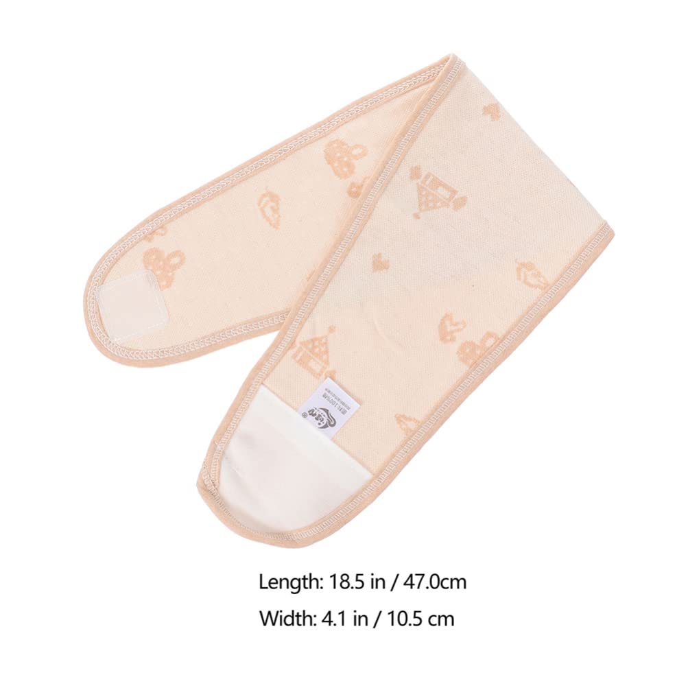 EXCEART Web Belt 2Pcs Baby Belly Button Band Thickened Cotton Infant Abdomen Umbilical Cord Newborn Waist Support Band Warm Cover Hernia Care Navel Truss Support for Baby Colic Relief Tummy Tape - Image 7